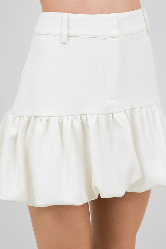 Baloon mini skirt