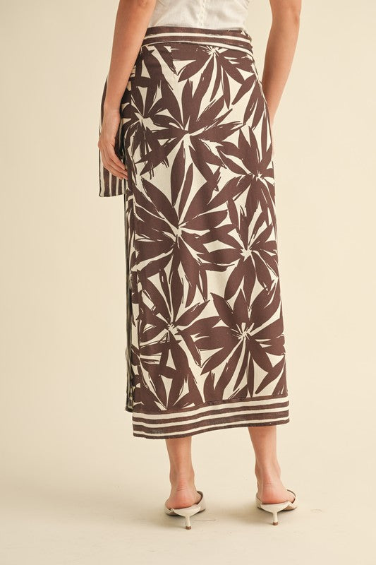 Palm tree skirt