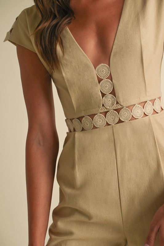 Linen jumpsuit