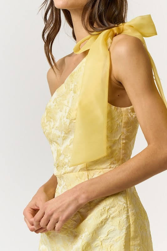 Half shoulder dress