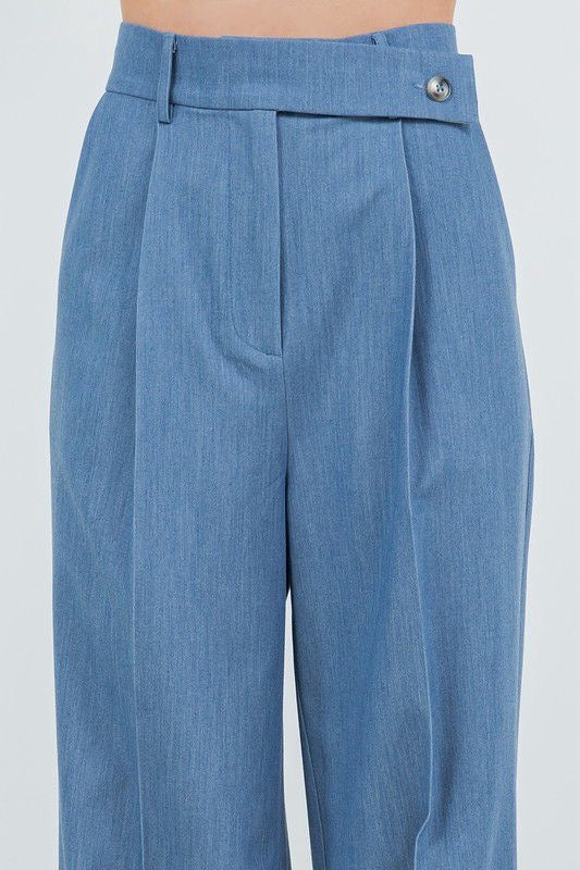 Formal blue pants
