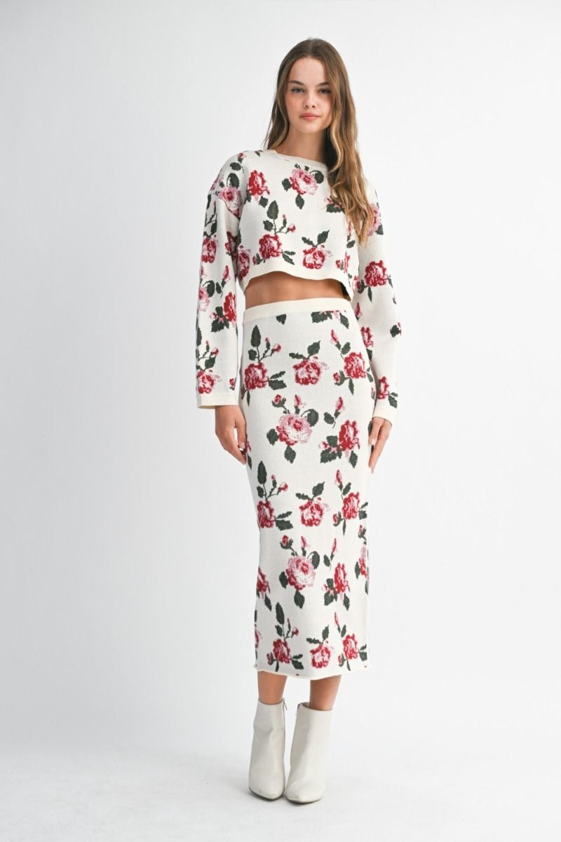 Clara knit Flower set
