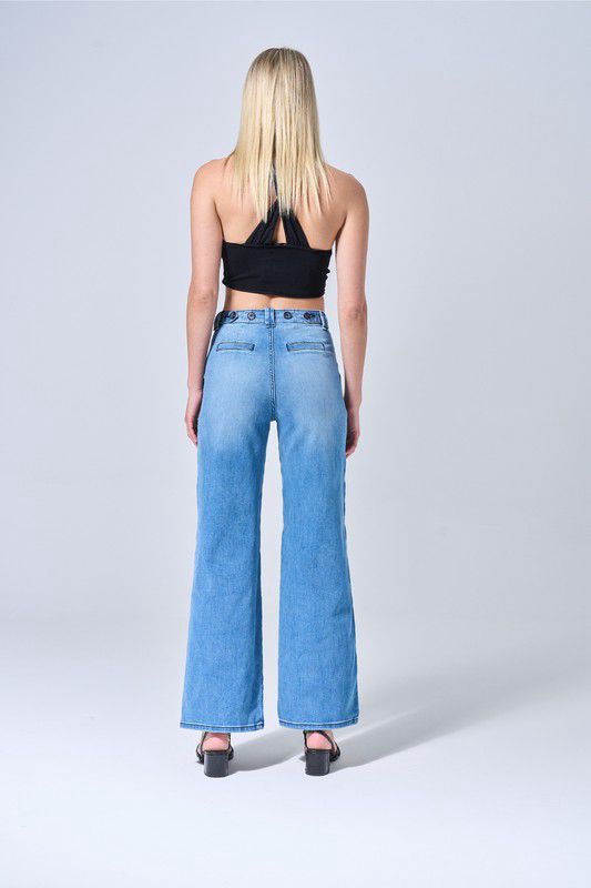 High rise jeans