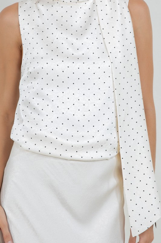 Polkadot top