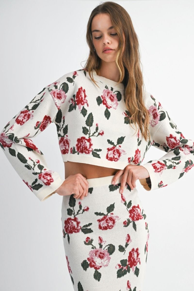 Clara knit Flower set