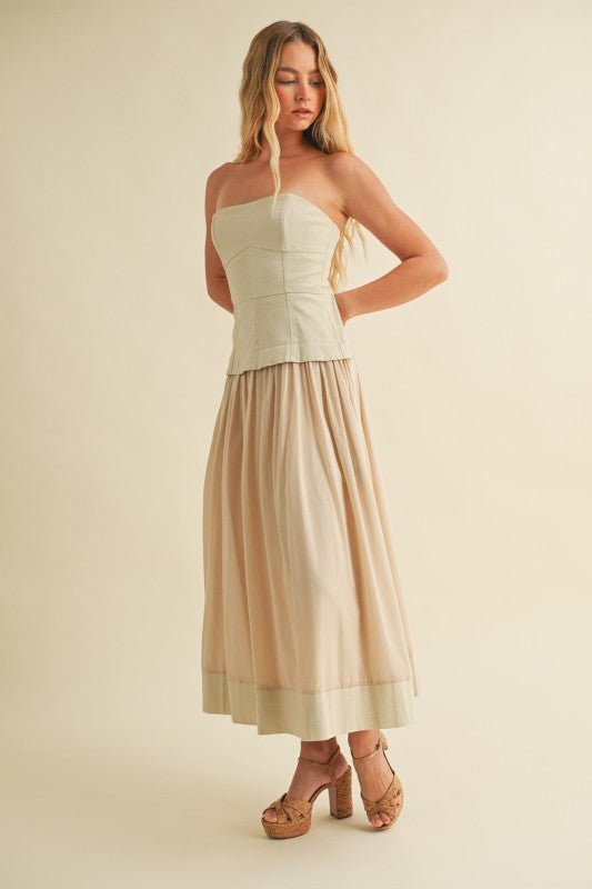 Natural Linen dress