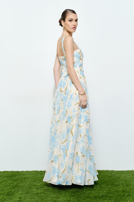 Floral maxi dress
