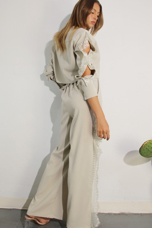Lace destail set