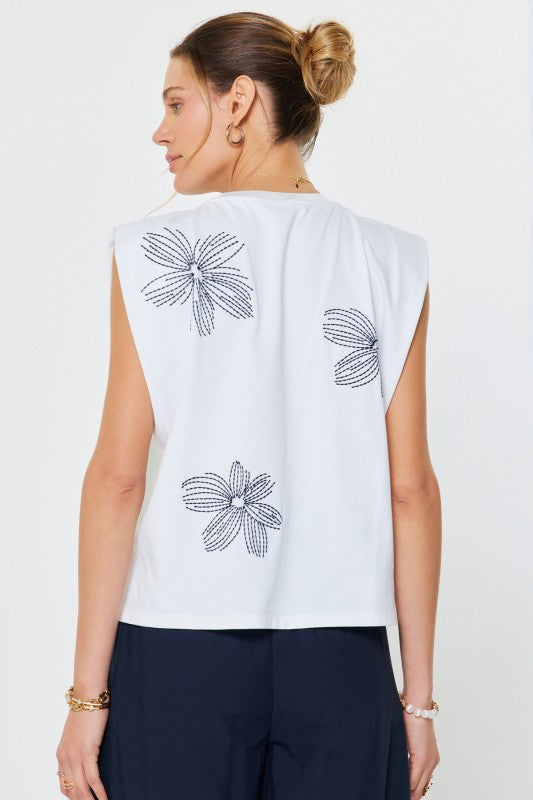 Cloe Embroidered top