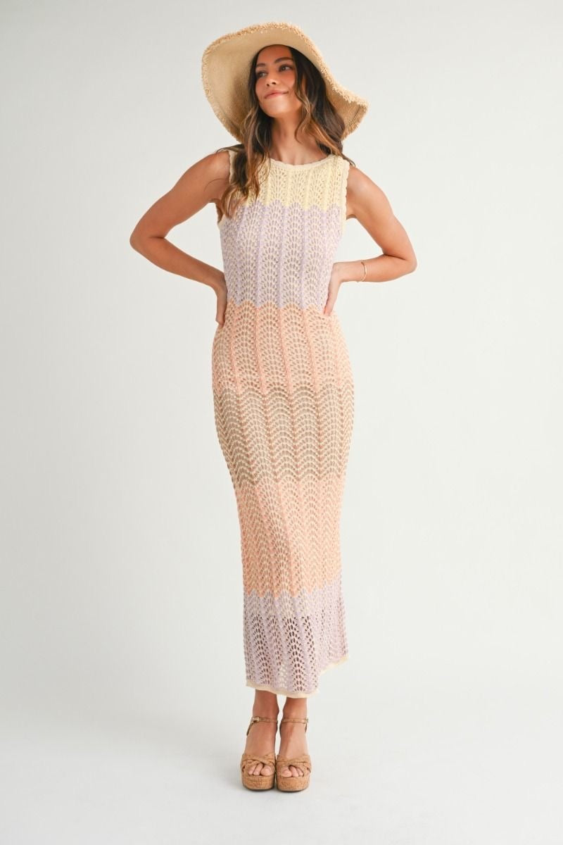 Crochet amellia dress