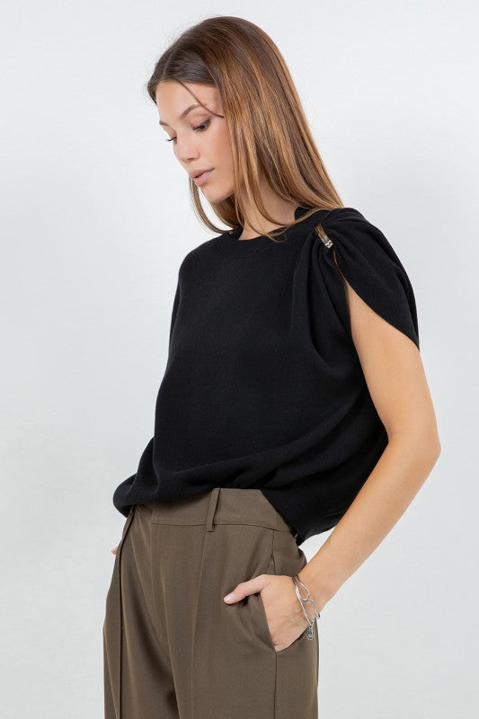 Swueter black top