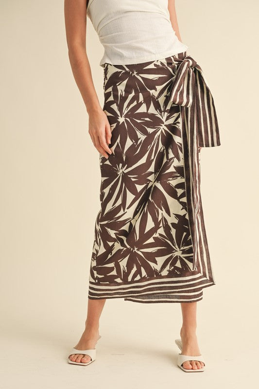 Palm tree skirt