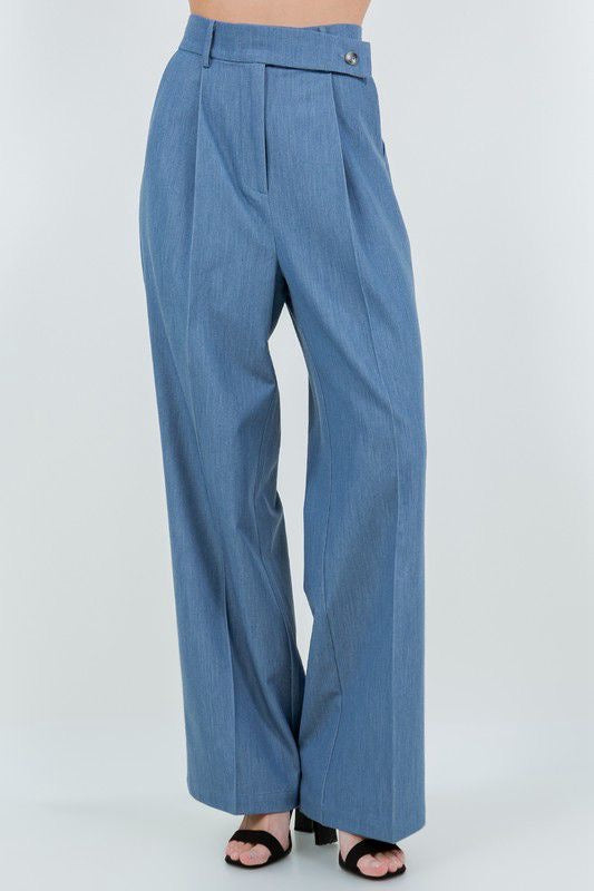 Formal blue pants
