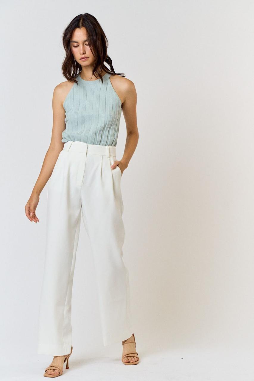 Classic white pants