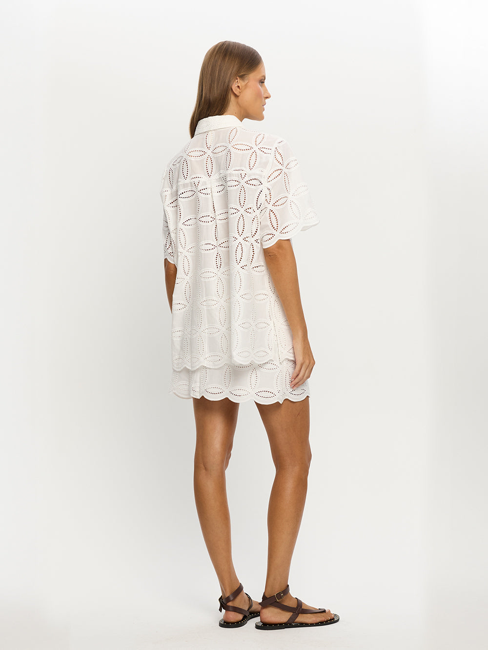 Embroidery casual set
