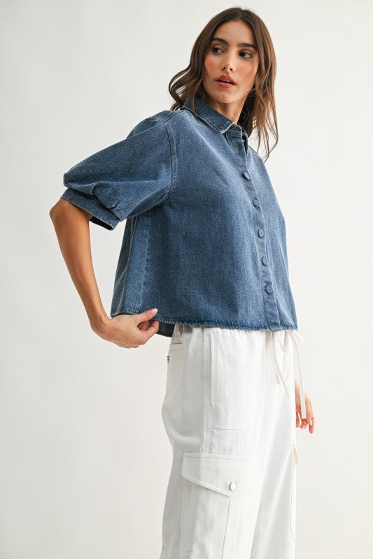 Médium Denim top