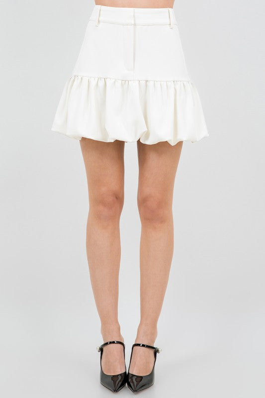 Baloon mini skirt