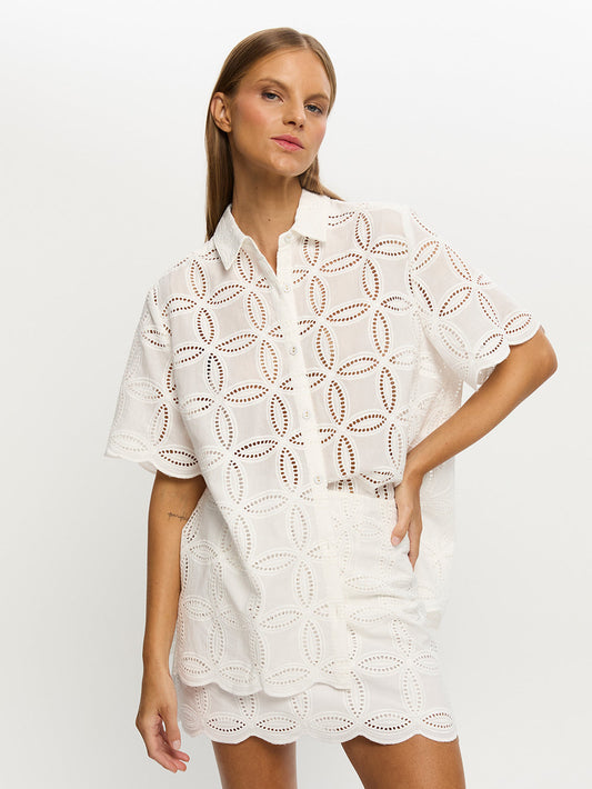 Embroidery casual set