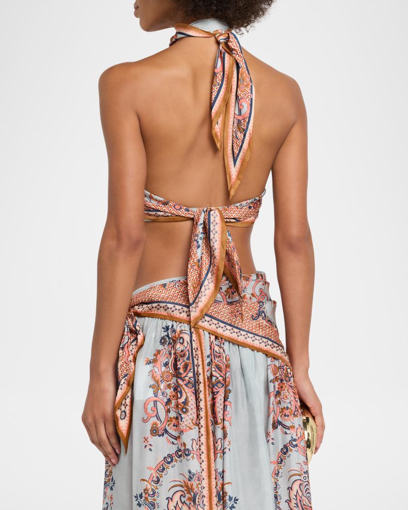 Paisley azul set