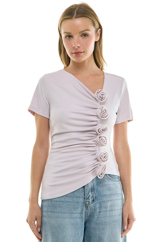 Flower application top