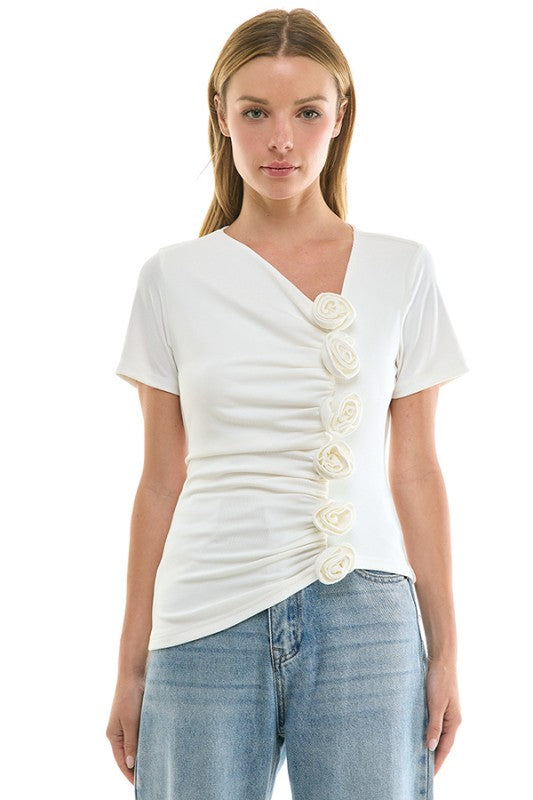 Flower application top