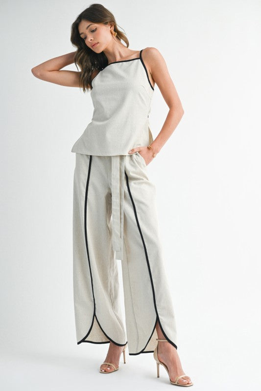Caroline Linen set