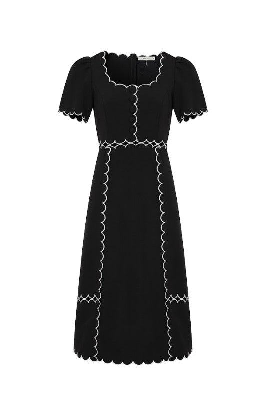 Black/white sofia Medí Dress