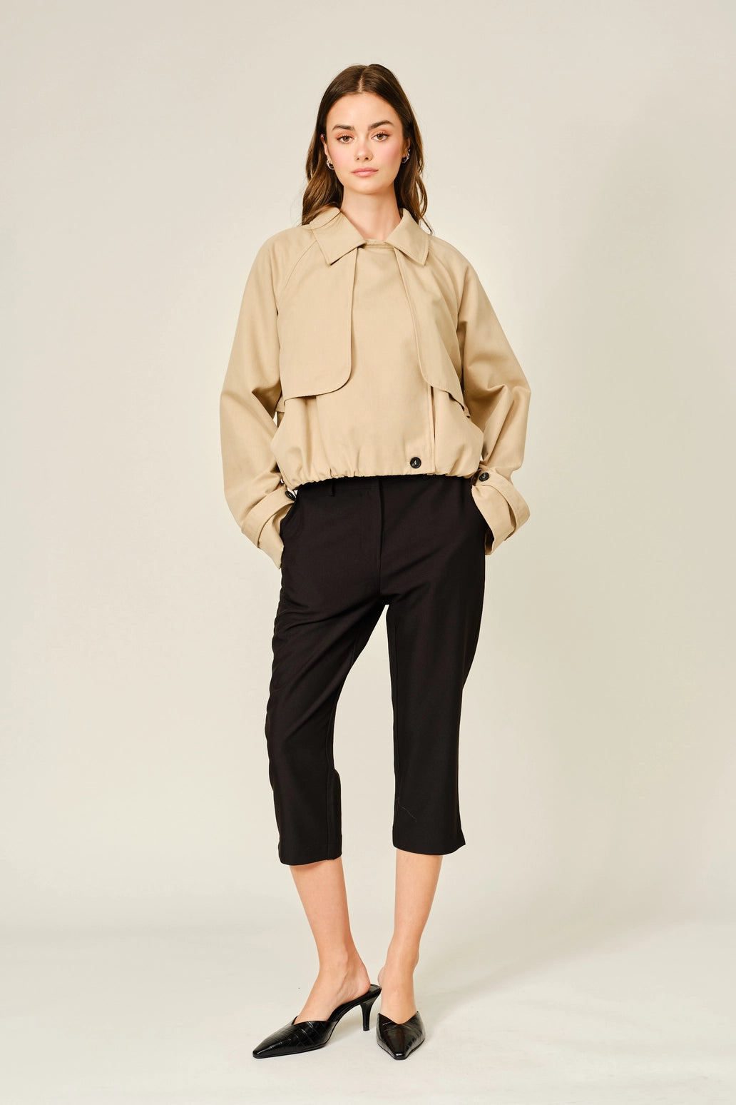 Slim Leg Capri pans