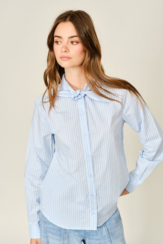 Striped casual shirt