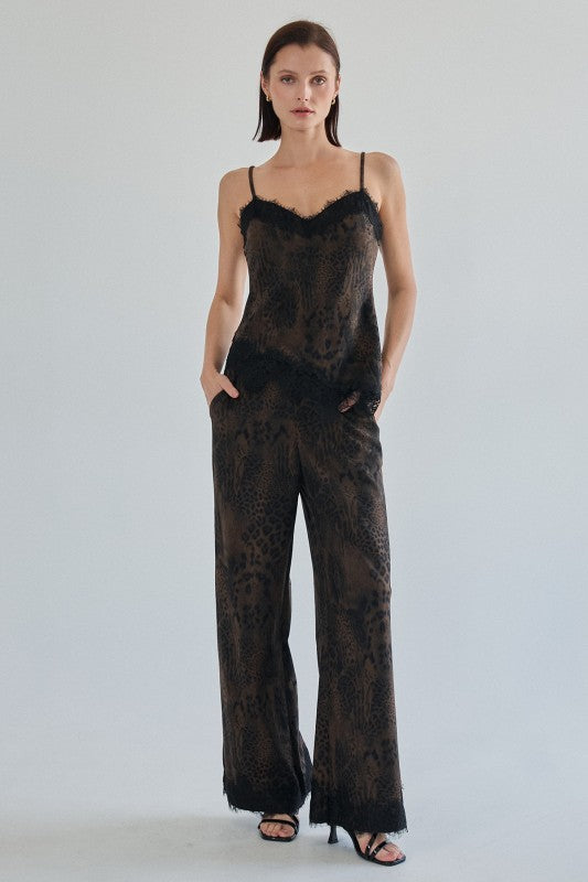 Lace set Leopard