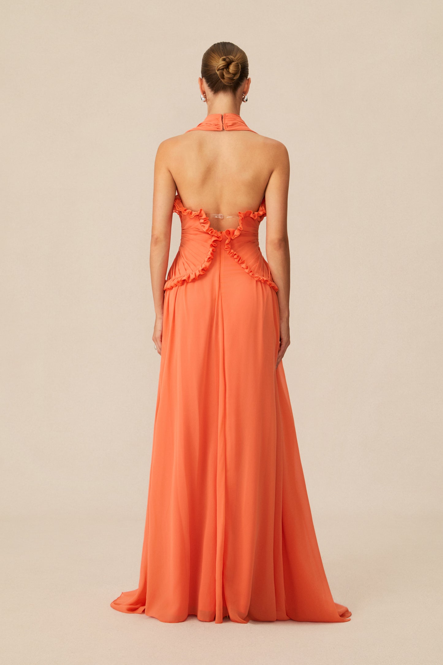 Orange Maxi Dress