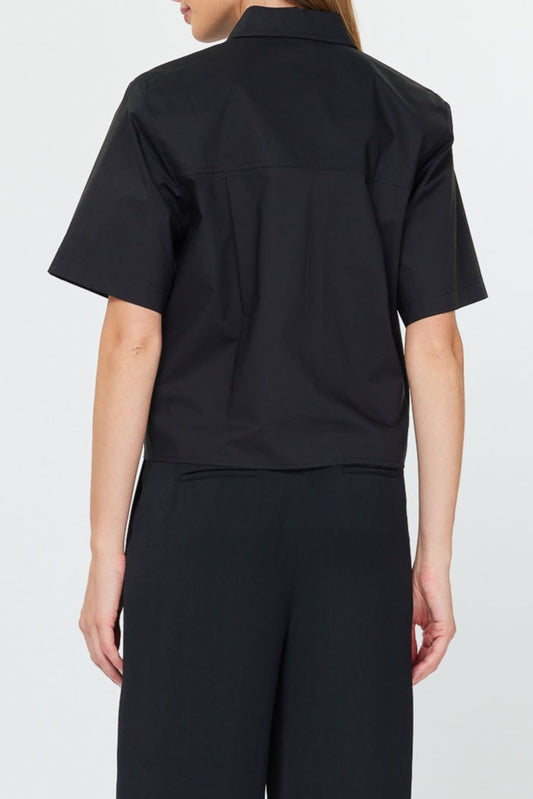 Embroidered casual top