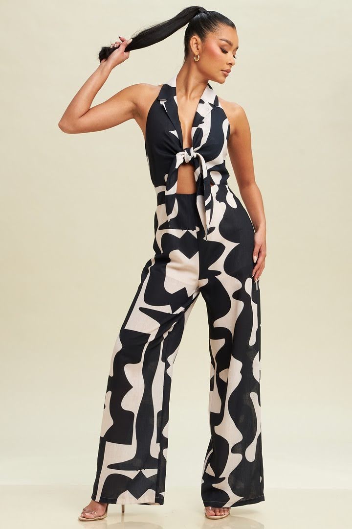 Zebra jumpsuit