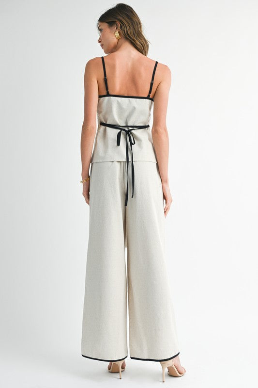 Caroline Linen set