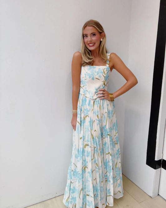 Floral maxi dress