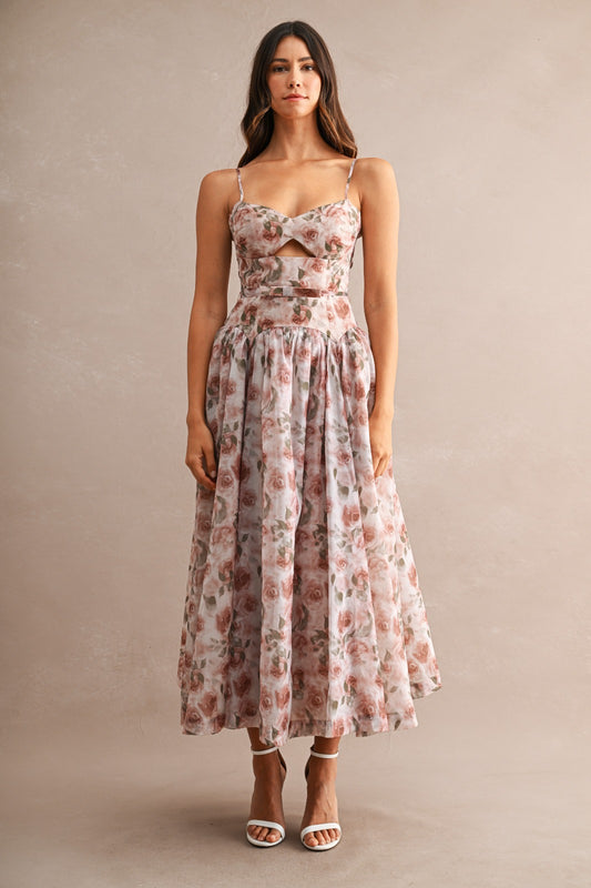 DK Rose Constanza maxi dress