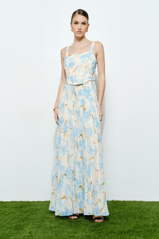 Floral maxi dress