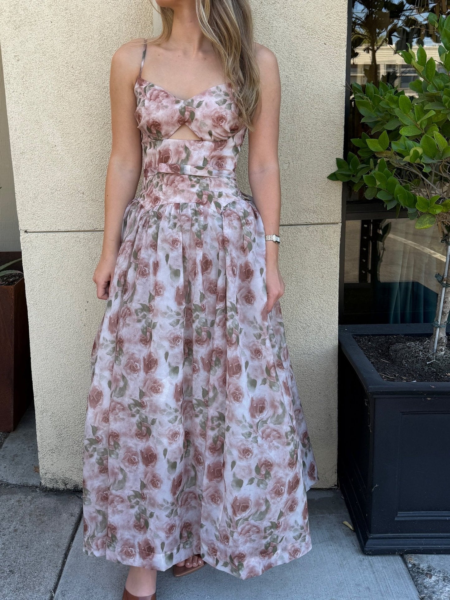 DK Rose Constanza maxi dress