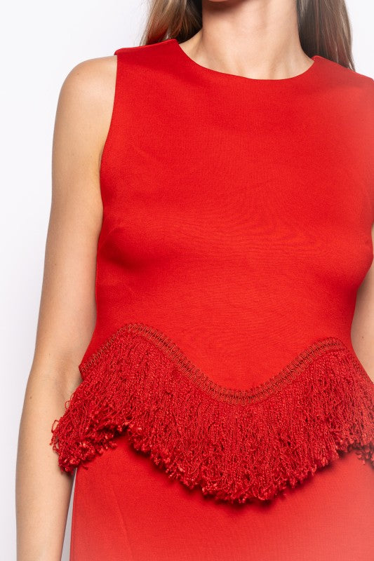Red Fringe set