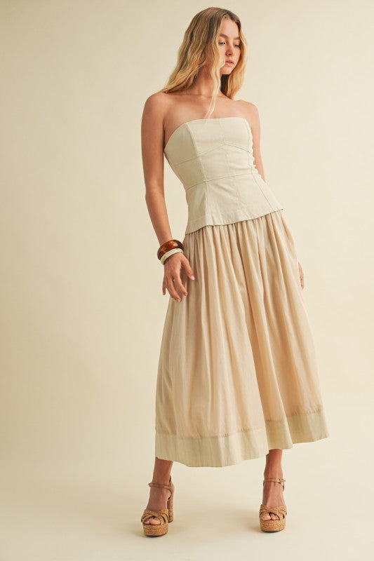 Natural Linen dress