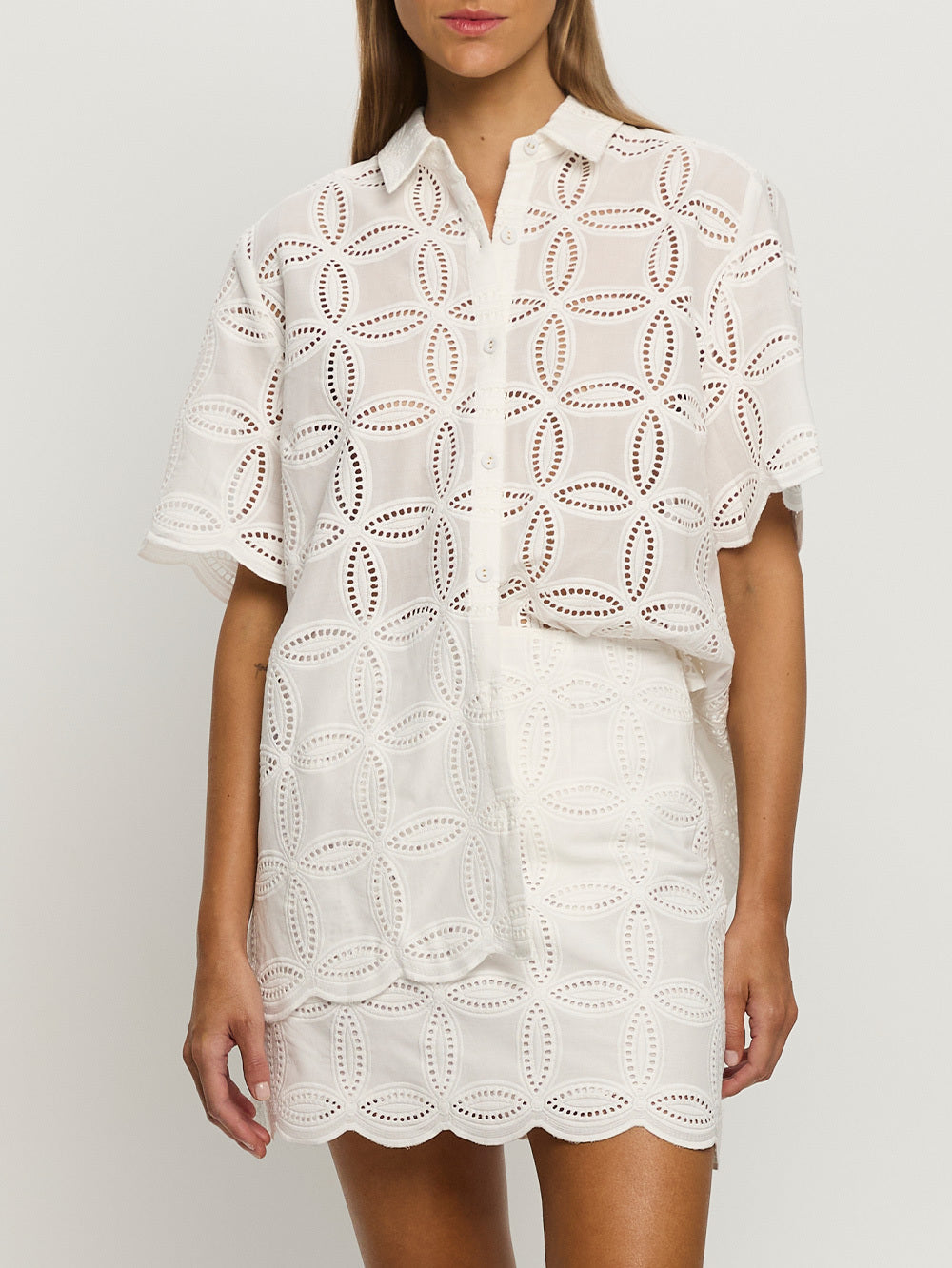 Embroidery casual set