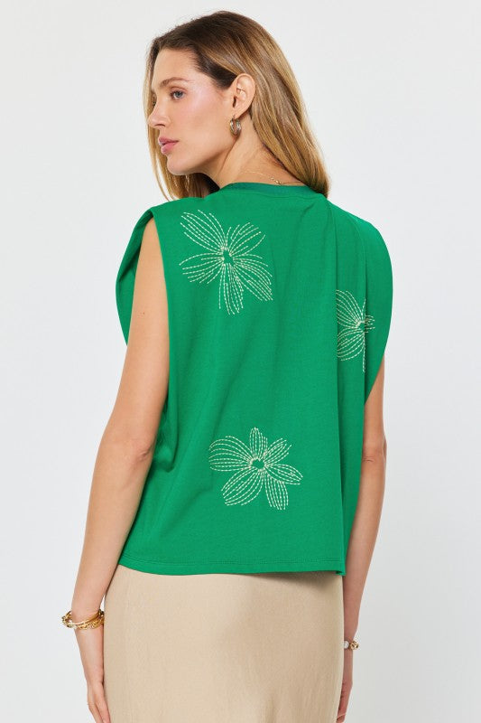 Cloe Embroidered top