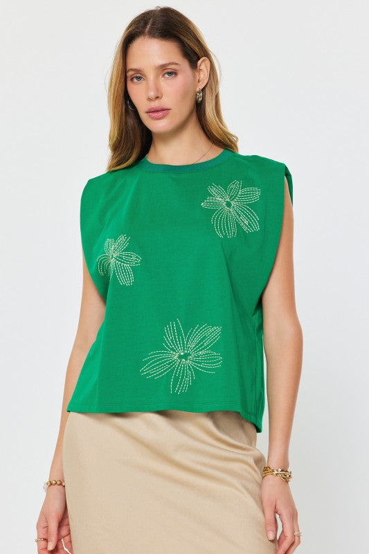 Cloe Embroidered top